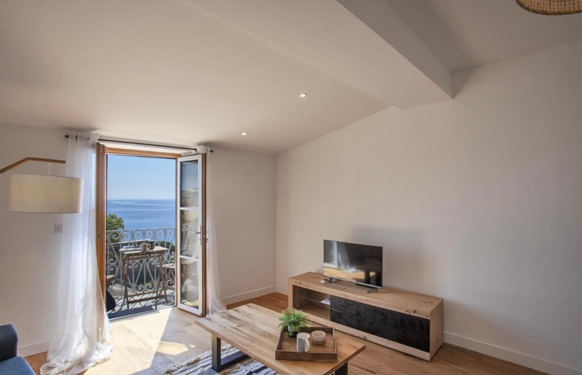 בסטיה Pepites Bastiaises Piazza D'A Appartement Roof Top Vue Mer מראה חיצוני תמונה